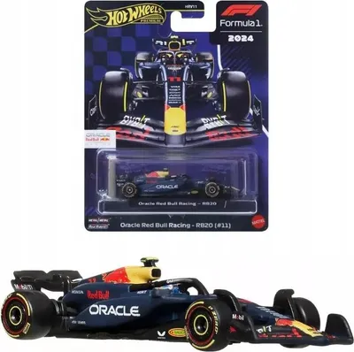 Produktbild von Hot Wheels Formel 1 Premium Die-Cast-Sammelspielzeug-Rennauto im Maßstab 1:64 (Stile können abweichen), Rennauto, 14 Jahr(e), Kunststoff, Metall, Mehrfarbig
