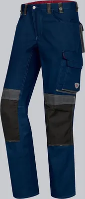 Produktbild von BP Komfort-Arbeitshose mit Kniepolstertaschen 1797 Gr. 46-kurz nachtblau/anthrazit