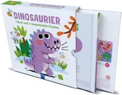 Image de Dinosaurier - 1 Buch und 3 magnetische Puzzles