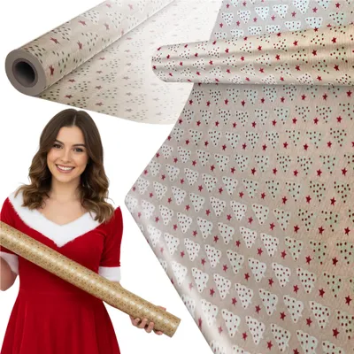 Obrázok produktu pre Papierový darčekový baliaci papier 25 metrov Megarolka Dekoratívny na narodeniny
