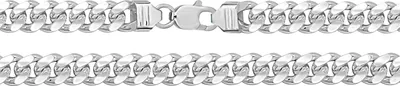 Produktbild von 925 Sterling Silber Herren - Panzer Kette - 56cm*8mm; TRS24682L22