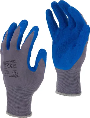 Obrázek produktu pro Latexhandschuhe Blau-Grau L210407P, 12 Paar, "7", Ce, Lahti