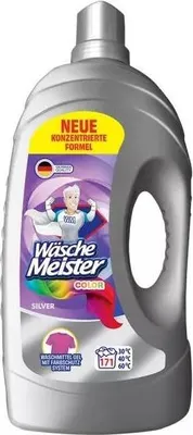 Obrázok produktu pre WascheMeister Silver Farebné Prací gél, 6 l