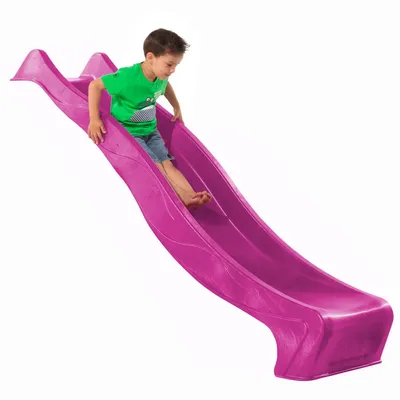 Produktbild von DEMMELHUBER Wellenrutsche WATERSLIDE 2,30 m Podesthöhe 1,20 m - Pink 31461-16