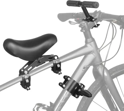 Immagine prodotto di Portaseggiolino anteriore per bicicletta - Sedile anteriore per bambini - Pedalare con i bambini - Sicuro e confortevole - 26 x 19 x 15 cm