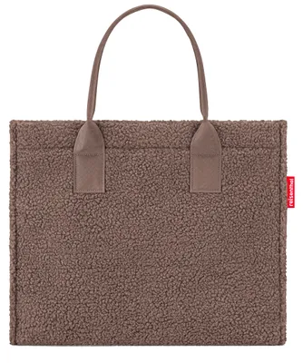 Imagen del producto de reisenthel Daily Shopper, diseño "Teddy", color chocolate