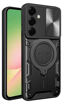 Produktbild von Techsuit CamGuard Pro Hülle für Samsung Galaxy A56 5G – schwarz