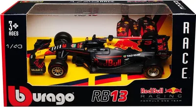 Produktbild von Bburago F1 Red Bull Infinity RB13 Modellauto Maßstab 1:43 Auto Modell Formel 1