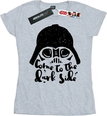 Produktbild von Star Wars - "Come To The Dark Side" T-Shirt für Damen BI41141 (XXL) (Grau)