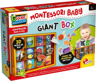 Obrázek produktu pro Robuste Montessori-Pinnwand – LISCIANI – Ideal für viele Aktivitäten