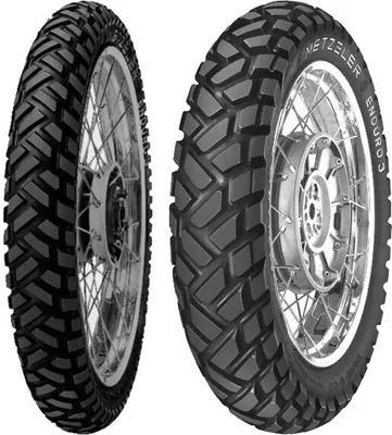 Obrázok produktu pre Pár pneumatík METZELER 90/90-21 ENDURO 3 SAHARA + 140/80-18 ENDURO 3 SAHARA MST