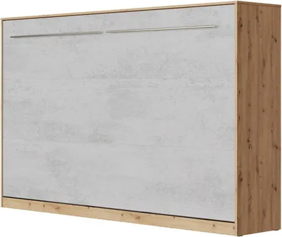 Produktbild von SMARTBett Standard Komfort Lattenrost 120x200 Horizontal Komfort Wildeiche/Beton