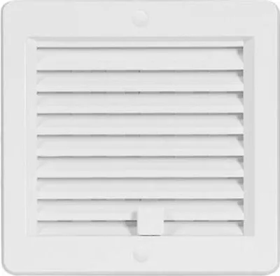 Produktbild von Lüftungsgitter mit Lamellen PH 200x200mm WEISS