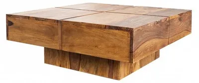 Produktbild von Couchtisch 70cm Holz Design Tisch Modern Wohnzimmer JETZT KAUFEN