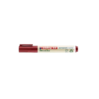 Immagine prodotto di 10 edding 22 Permanentmarker rot 1,0 - 5,0 mm