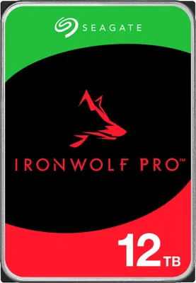 Produktbild von Seagate IronWolf Pro NAS 12 TB CMR, Festplatte, (SATA 6 Gb/s, 3,5")