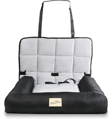 Produktbild von Hunde Autositz für große Hunde, 3-in-1 verstärkt, wasserdicht, rutschfest, L 85x54x50 cm