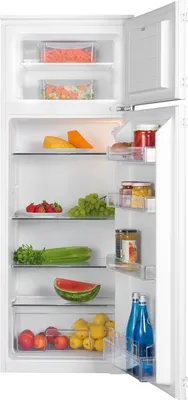 Produktbild von Amica EDTS 374 900, Kühl-Gefrierkombination, 1450 mm Nische, Schlepptür-Technik,