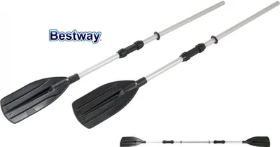 Produktbild von Bestway Paddel-Set Doppelpaddel Einzelpaddel Stechpaddel Kajak Kanu Ruder Alu