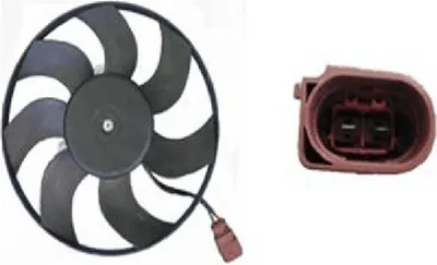 Produktbild von Lüfter Motorkühlung 12 V 180 W Ø 295 mm elektrisch MAHLE für u.a. VW PASSAT