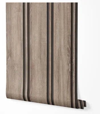 Produktbild von Selbstklebende Tapete Möbelfolie Holzoptik Vintage Bretter Rustikal Wandtapete 3D Effekt Altholz Look Modern für Wohnzimmer Schlafzimmer Flur Büro Industrial Design 5m x 0,5m