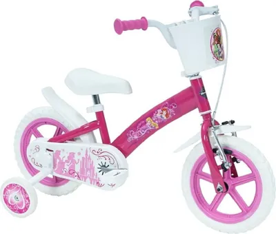 Produktbild von Huffy 324472241144, Stadtrad, Kinder, Weiblich, Senkrecht, Pink, Weiß, 30,5 cm (12")