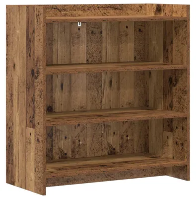 Obrázek produktu pro Konferenční stolek z masivního dřeva s patinou, rozměry 75 x 36 x 80 cm, vyrobený z kvalitního dřeva