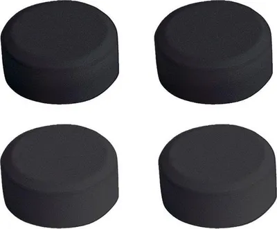Produktbild von Schwarze runde Spiegelhalterungen
