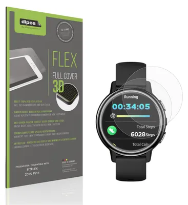 Produktbild von 2x Full Cover Schutzfolie matt für FITFLEX 2025 FV11 Panzerfolie Anti-Shock