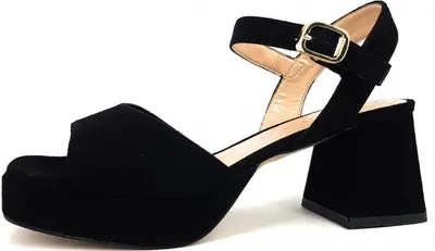 Image de Sandale Unisa pour dames en noir, taille 37