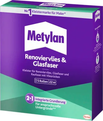 Produktbild von Metylan Renoviervlies & Glasfaser Tapetenkleister 500 g