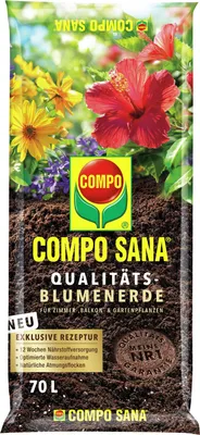 Produktbild von Compo Sana Qualitäts-Blumenerde 70 L