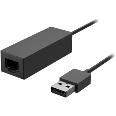 Produktbild von Microsoft Surface JWM-00002, USB Typ-C, RJ-45, USB 3.2 Gen 1 (3.1 Gen 1), Schwarz, 1 Gbit/s, 0,16 m, Microsoft Surface