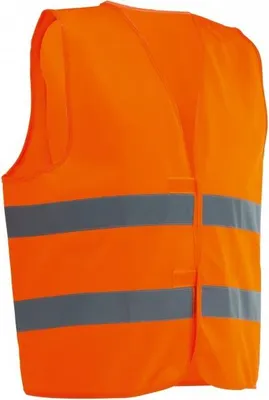 Produktbild von Warnweste SINGER Hohe Sichtbarkeit - Größe L - Orange - VPLGILO