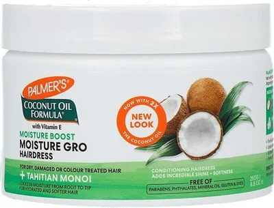 Productafbeelding van Palmers Coconut oil formula moisturegro pot (1 stuk)
