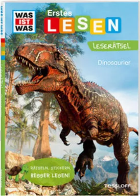 Produktbild von WAS IST WAS Erstes Lesen. Leserätsel Dinosaurier