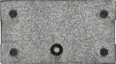 Obrázek produktu pro vidaXL Stojan na slunečník Granite 25 kg obdélníkový černý