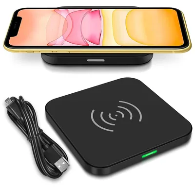 Produktbild von QI Wireless Ladegerät für Apple iPhone 11/11 Pro Max/ XS/ XS Max/ XR Ladestation