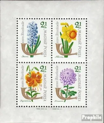 Produktbild von Briefmarken Ungarn 1963 Mi Block39A (kompl.Ausg.) postfrisch Tag der Briefmarke