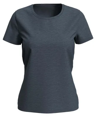 Image de Stedman - T-shirt « Lux » pour femmes LT4110 (L) (bleu jean foncé chiné)