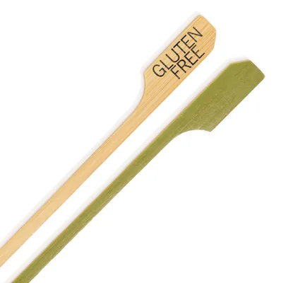 Bambus Paddle Picks, 10 cm, 1000 Stück, glutenfrei