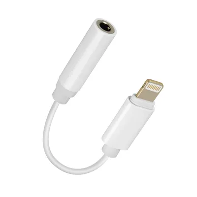 Immagine prodotto di Avizar, adattatore audio compatto da Lightning a jack da 3,5 mm, bianco