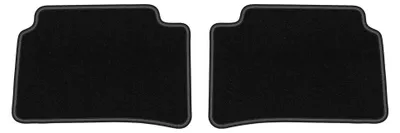 Imagen del producto de Alfombrillas traseras de moqueta para Toyota Corolla E21 2019- (hatchback) – 2 piezas, negras, a medida – Wielganizator LUX