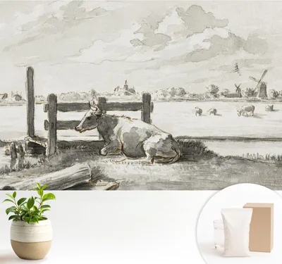 Obrázek produktu pro Fototapeta  – 104 × 70 cm – tapeta – fototapeta – nástěnné obrazy  – dekorativní fólie – tapetová fólie – stěna – dekorace – obývací pokoj – venkovská idyla