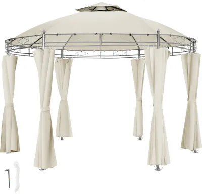 Produktbild von tectake® Gartenpavillon Siana Ø 3,5 m