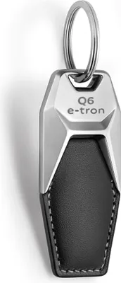 Produktbild von Original Audi Schlüsselanhänger Leder Q6 e-tron