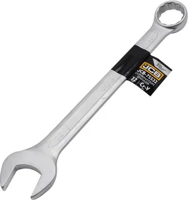 Zdjęcie produktu dla JCB | Klucz płasko-oczkowy 32mm, Klucz płasko-oczkowy, Klucz płasko-oczkowy