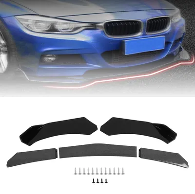 Imagen del producto de Kit de carrocería con alerón delantero: 5 piezas, alerones universales para automóviles