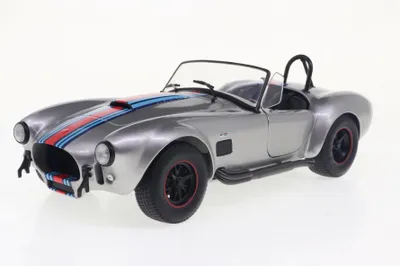 Image de Solido Model Car Scale 1:18 Ford Shelby Cobra 427 MKII Streetfighters Martini 1965 S1804913 S1804913