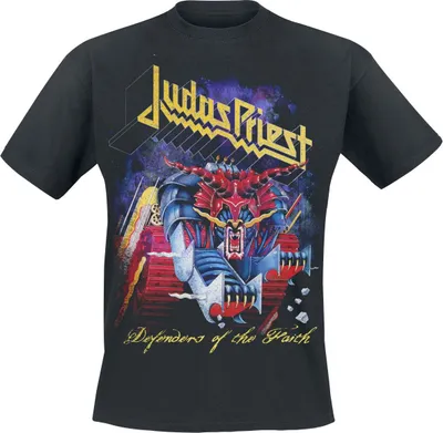 Produktbild von Judas Priest T-Shirt Herren Defenders Blowup schwarz L
